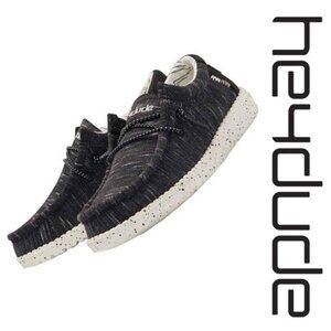 Hey Dude | Wally Youth Stretch Black | Size K11